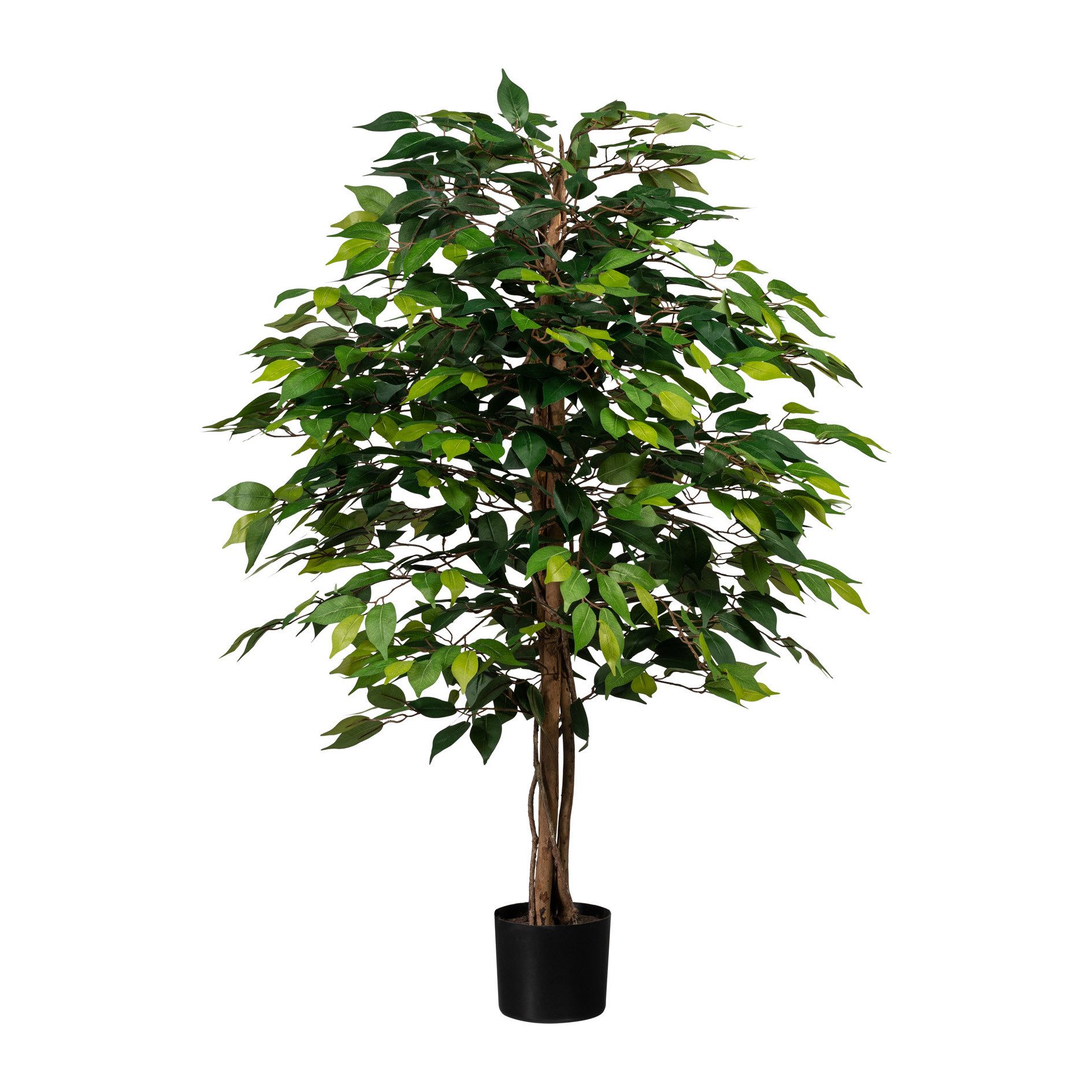 Kunstpflanze Künstlicher Ficus Benjamini 120cm
