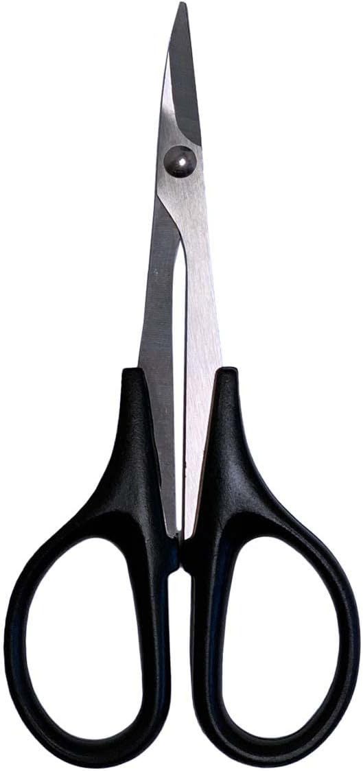 Gewo Stoffscheren Belagschneideschere, Schere für Tischtennisbeläge, Edelstahl, ca 14 cm