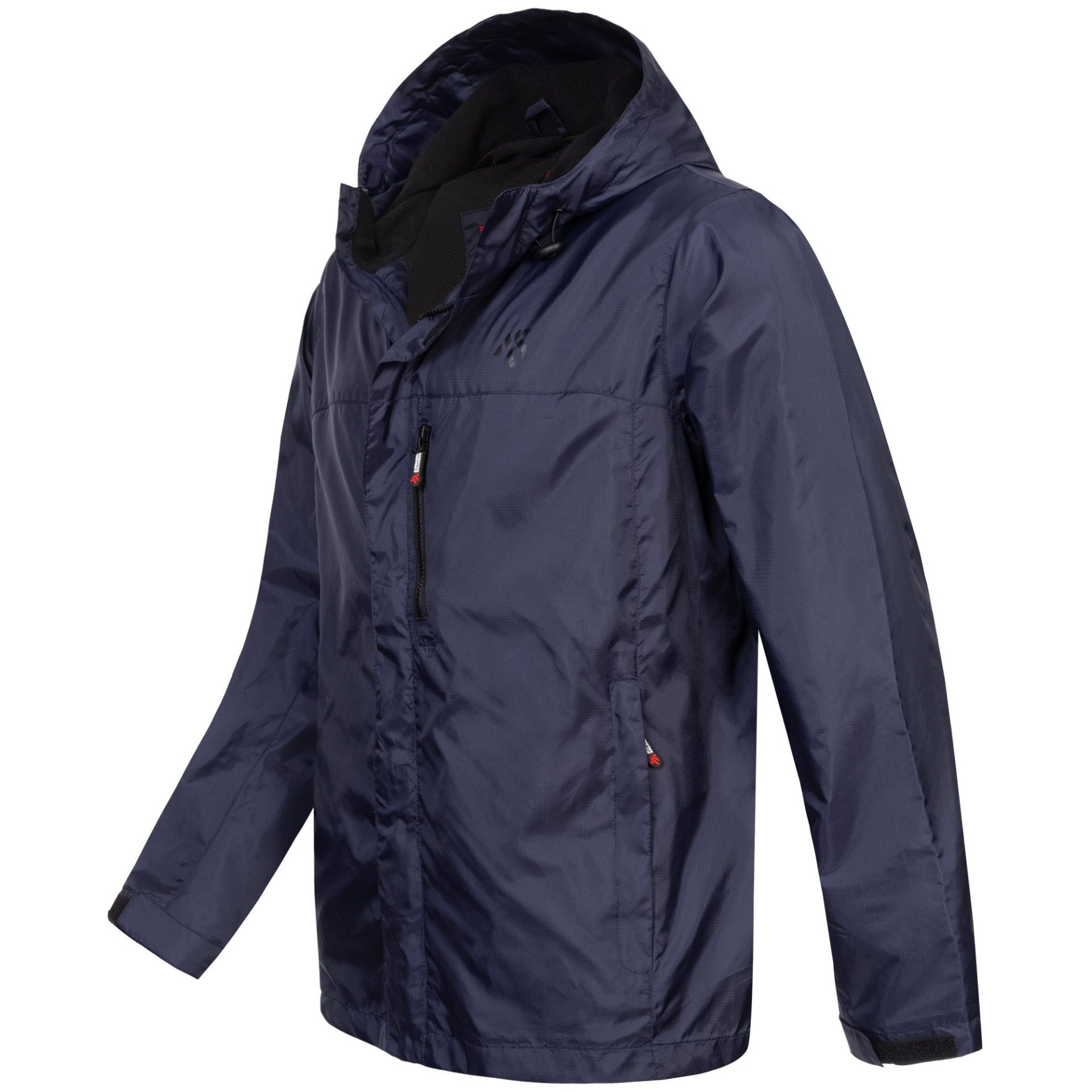 Alessandro Salvarini Regenjacke Alessandro Salvarini Herren Regenjacke AS323 mit durchgehendem Reißverschluss – Bild 3 von 5
