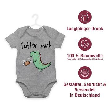 Shirtracer Shirtbody Fütter mich Strampler Baby Mädchen & Junge