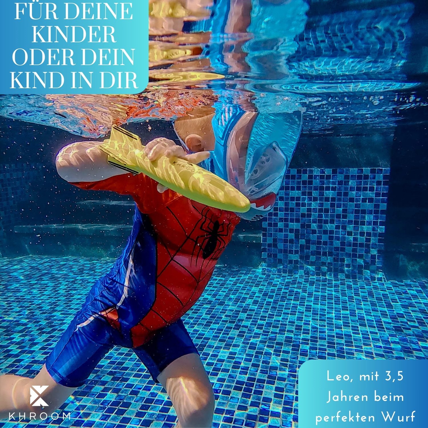 Khroom Wasserspiel Unterwasser-Torpedo Tauchspielzeug