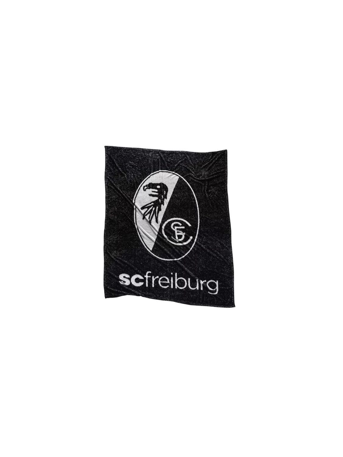 SC Freiburg Tagesdecke SC Freiburg Kuscheldecke "Wappen"