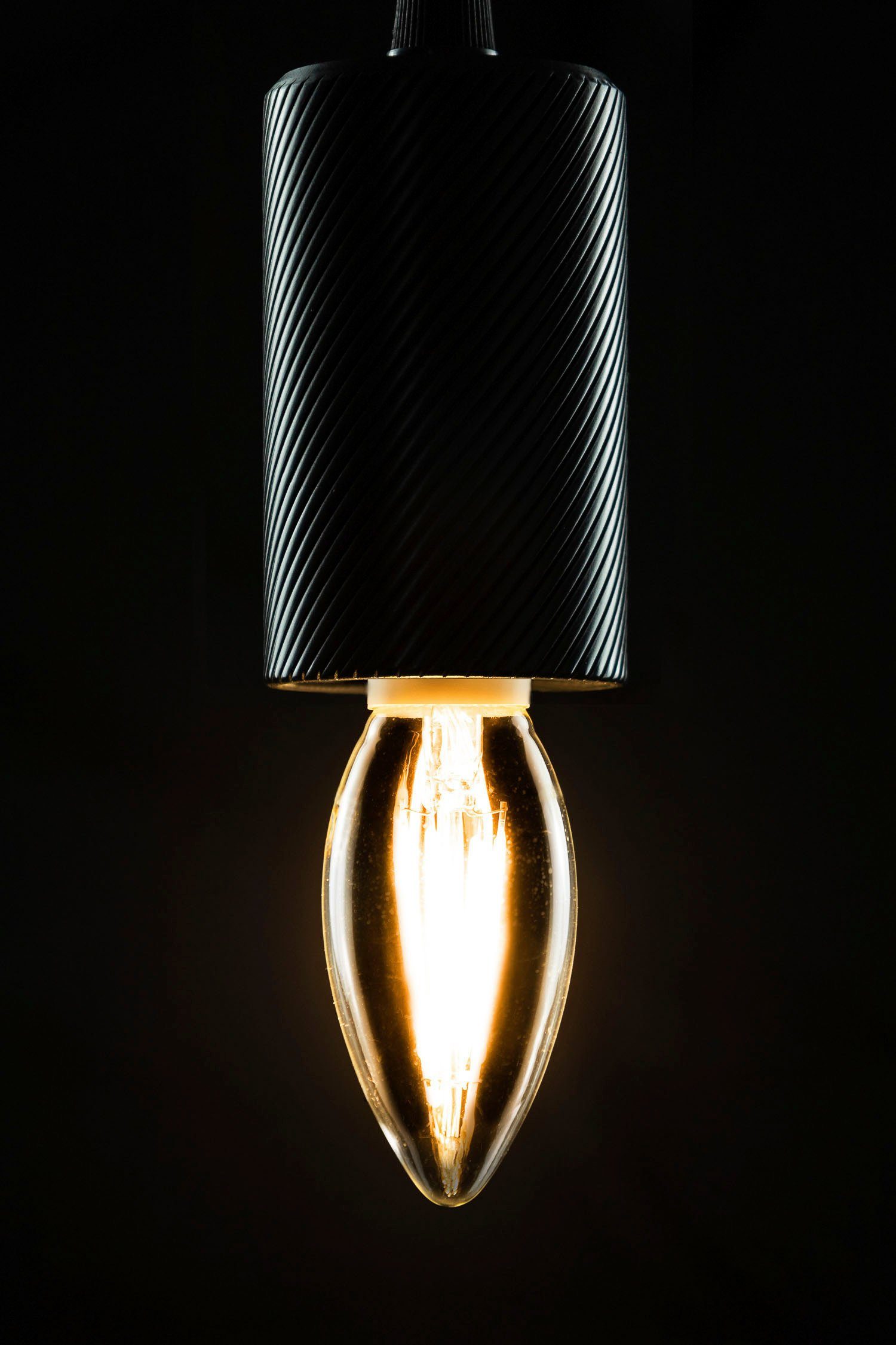 SEGULA LED-Leuchtmittel LED - St., GU10, 90, - 1 Extra-Warmweiß, 2200K, Kerze 3W, Kerze klar, GU10, GU10, LED CRI dimmbar