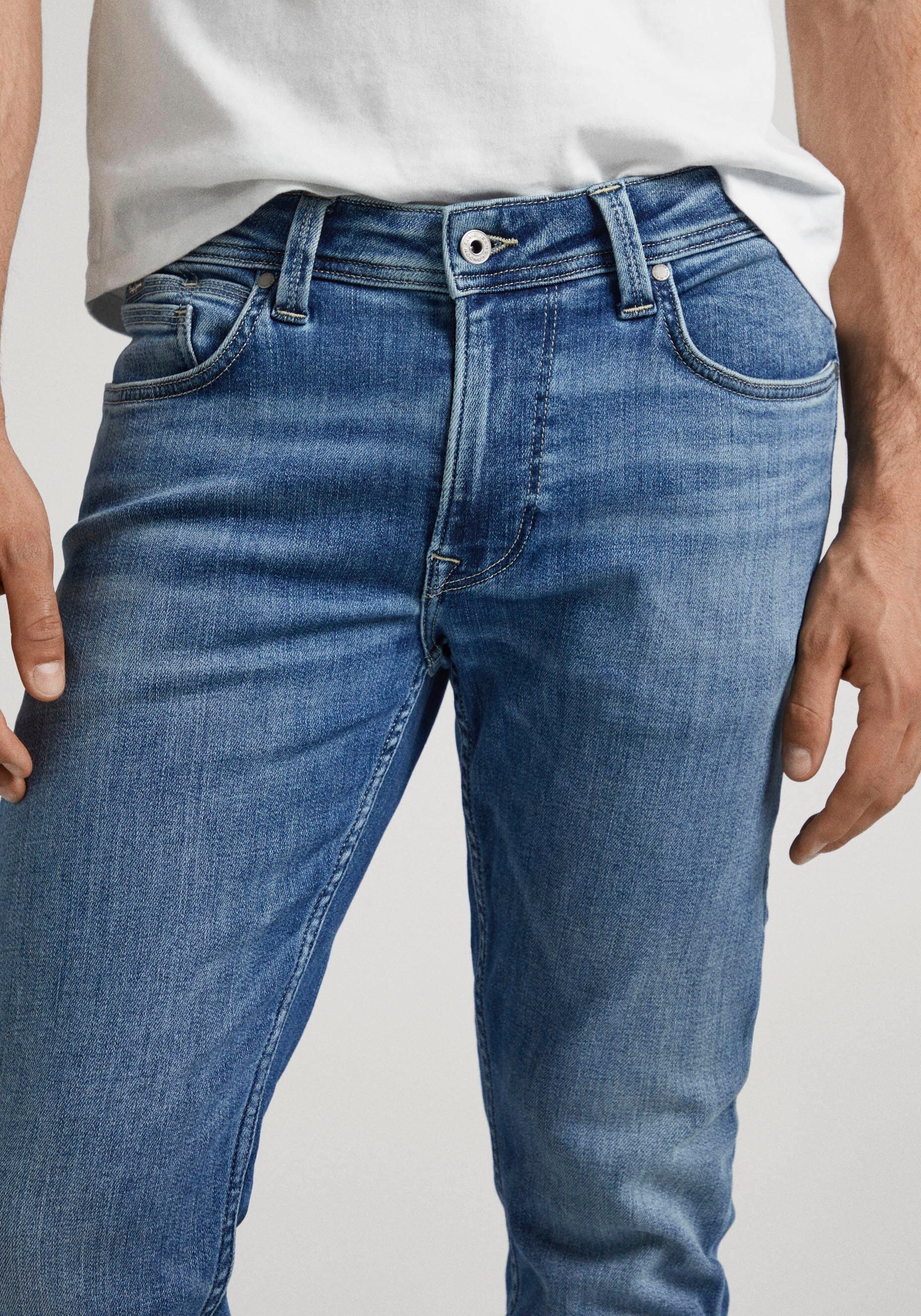 tinted REGULAR Jeans powerflex HATCH Slim-fit-Jeans Pepe