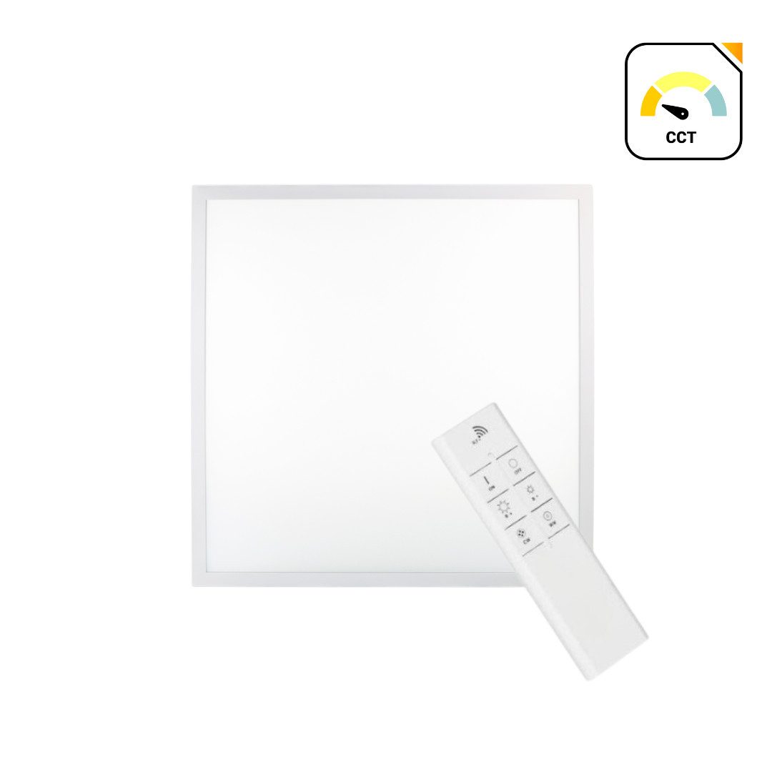 ENOVALITE LED Rasterleuchte ENOVALITE LED Panel 18 W 6000 K, LED fest integriert, Farbwechsler
