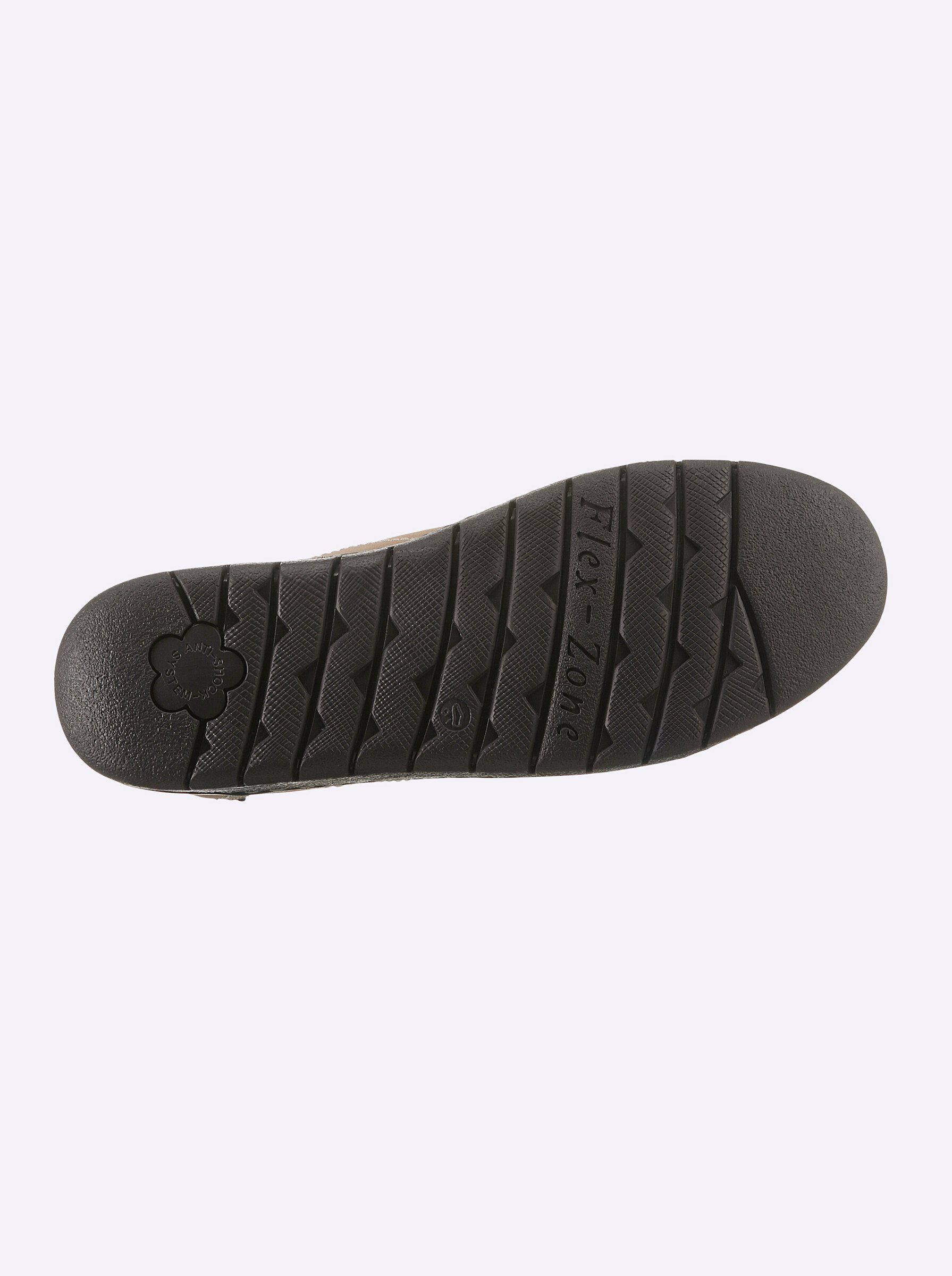 Reflexan Stiefelette Stiefelette Antishock, Flexible Laufsohle, Antirutschsohle, Stretcheinsatz