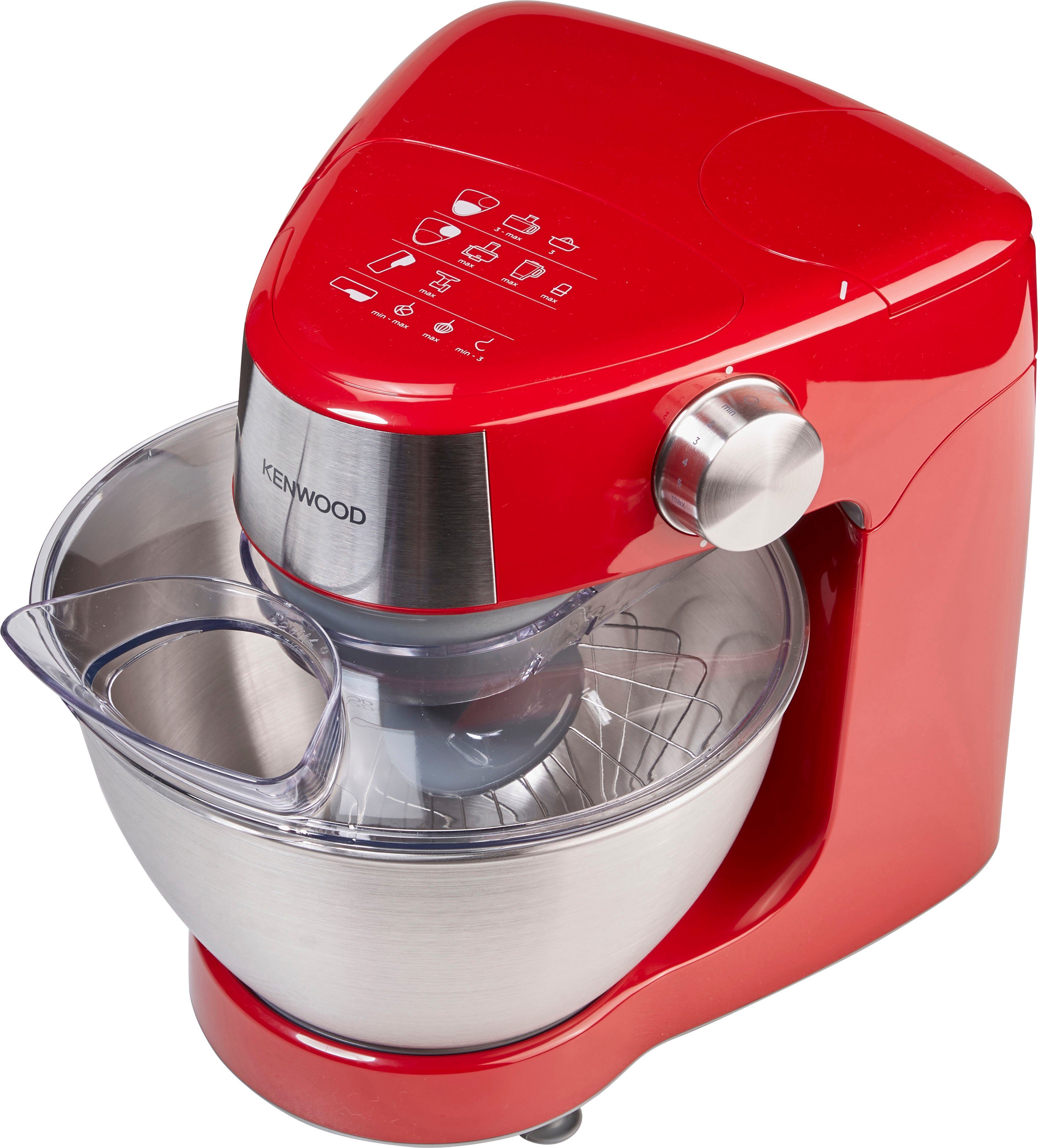 KENWOOD Küchenmaschine Prospero+ KHC29.P0RD, 1000 W, 4,3 l Schüssel – Bild 4 von 5