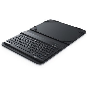 Aplic Tablet-Tastatur (Bluetooth-Keyboard, 9-10" Tablets Kunstledercase für den Transport)