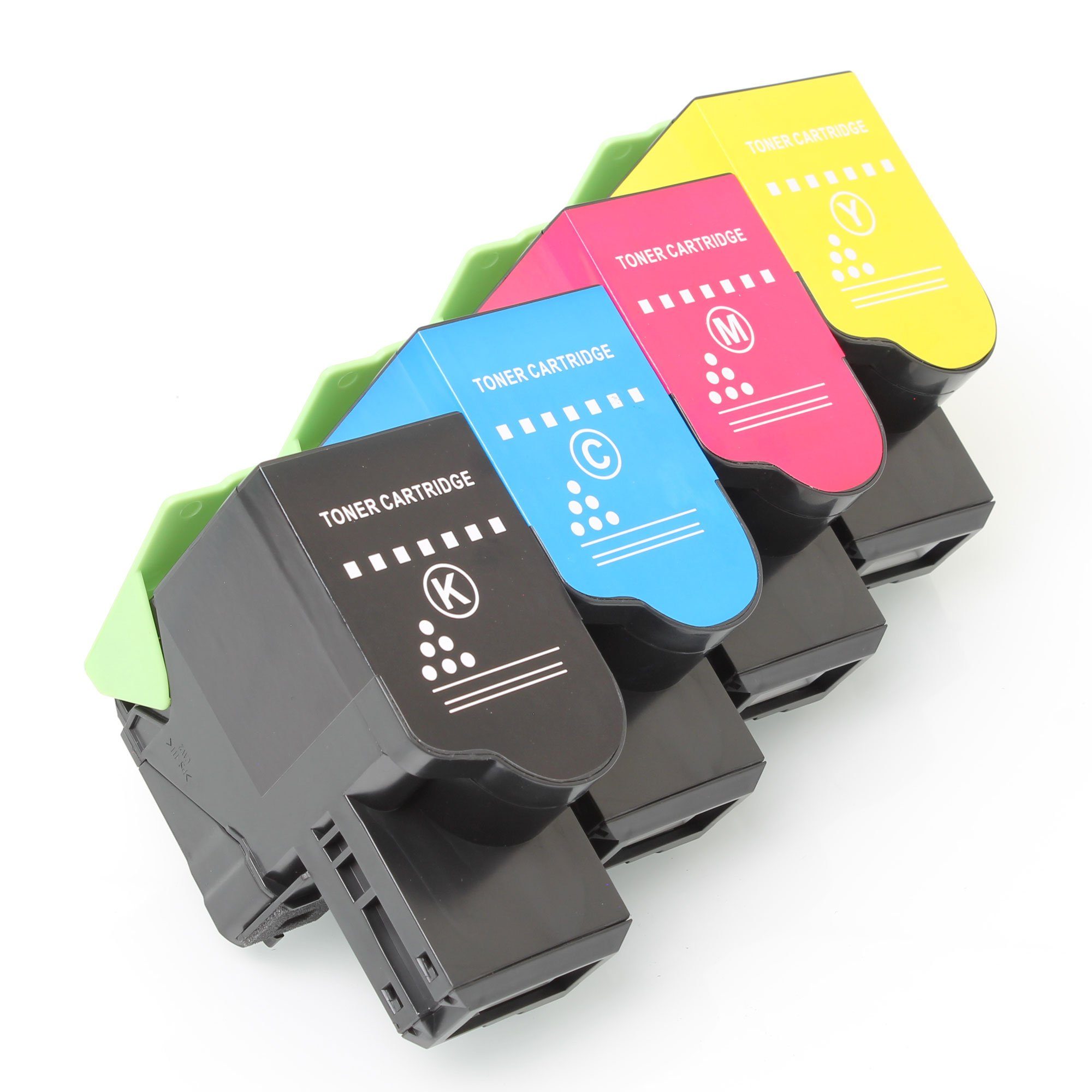 ABC Tonerkartusche, (Kompatibel Set 4x Toner für Xerox C310 C310dni C310dnim C310v C315, Xerox C310 C315 Series), ABC