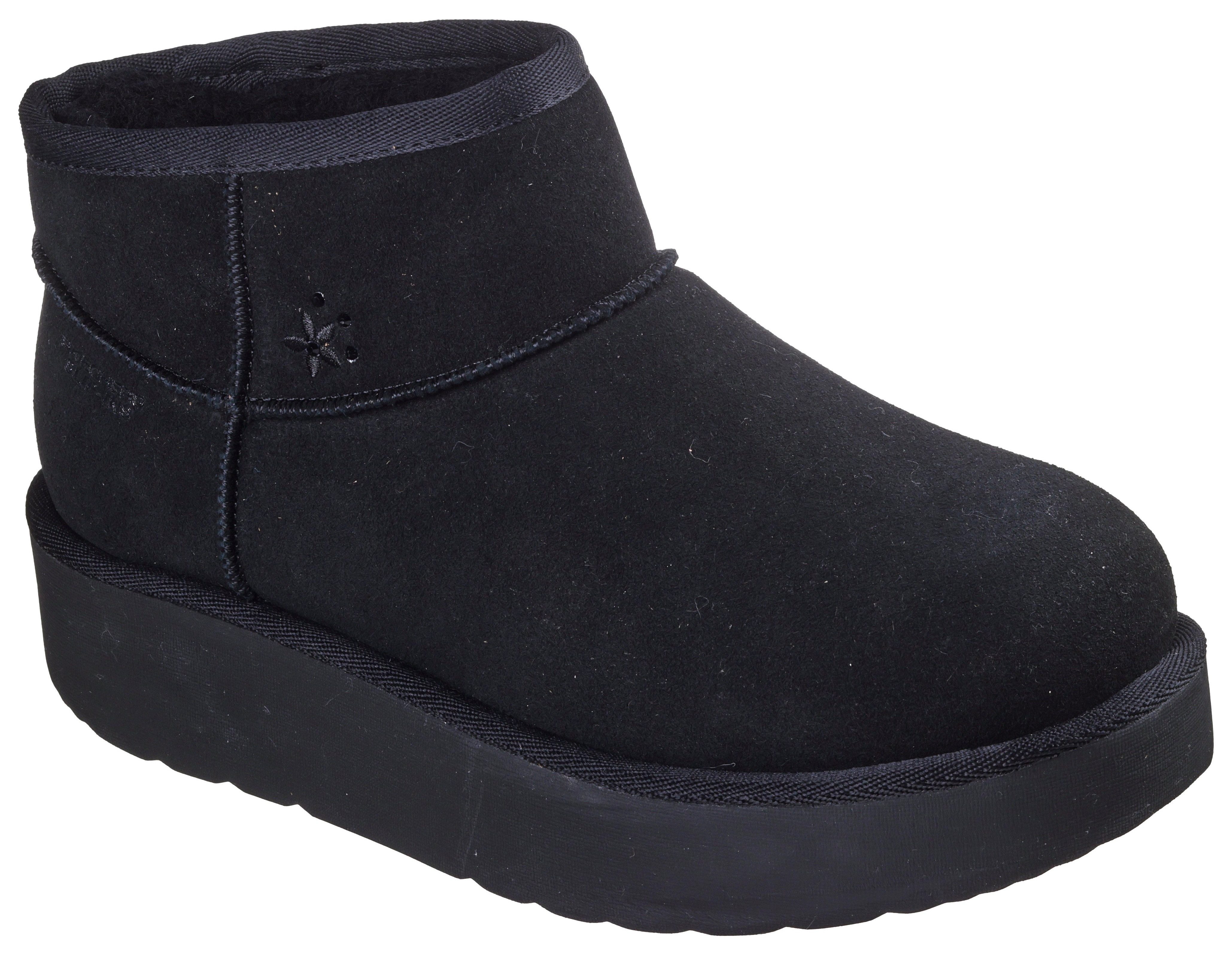 Skechers KEEP COZY Winterboots Snowboots, Schlupfstiefel mit Plateausohle