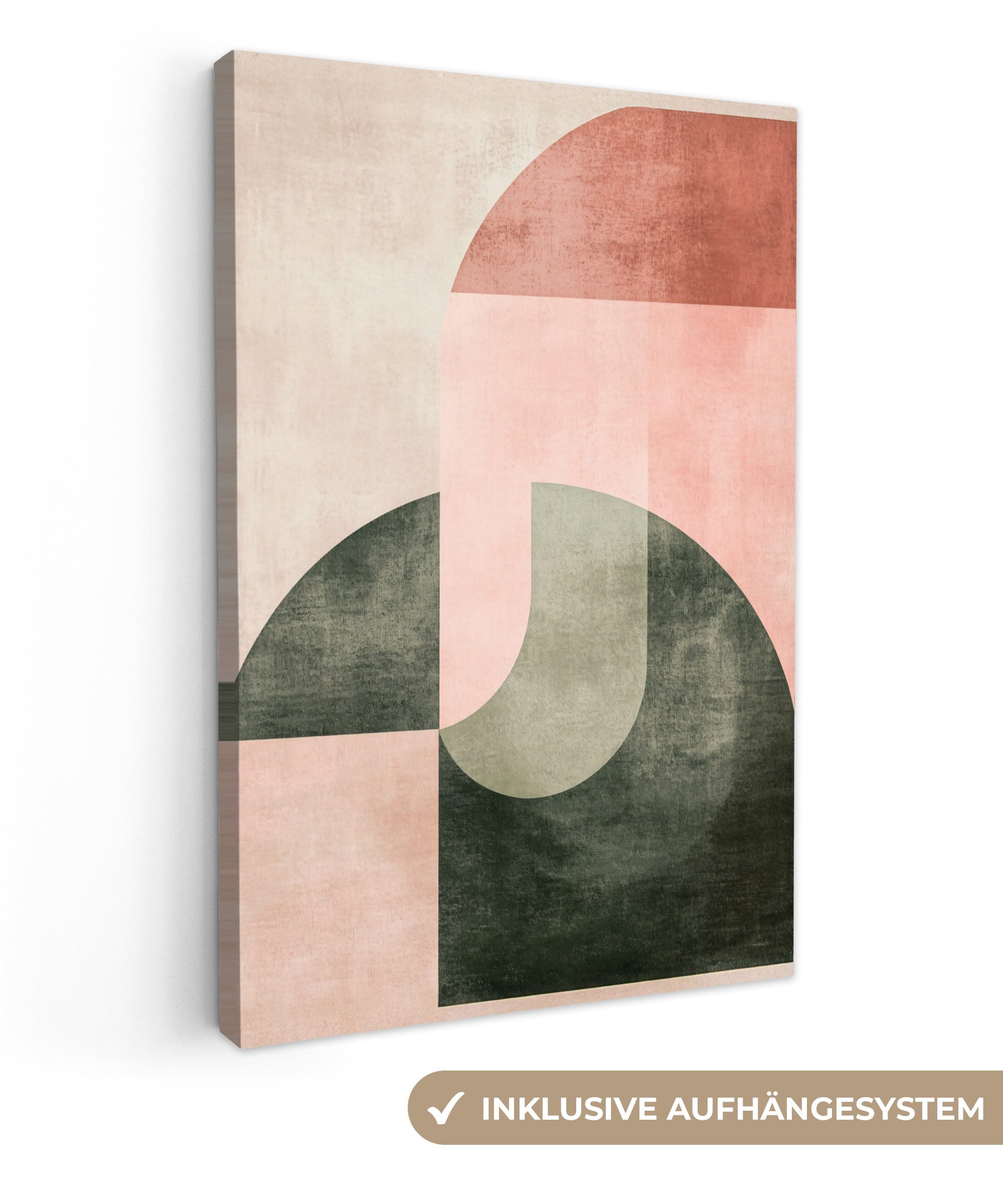 OneMillionCanvasses® Leinwandbild Kreis - Abstrakt - günstig online kaufen