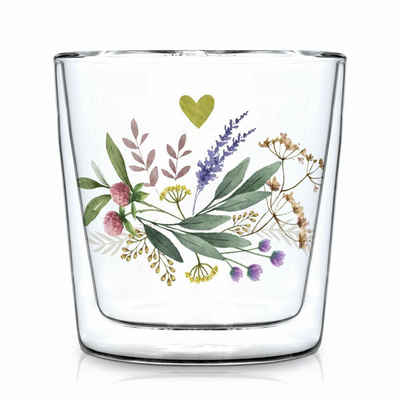 PPD Teeglas Provence Trendglas Doppelwandig 300 ml, Borosilikatglas