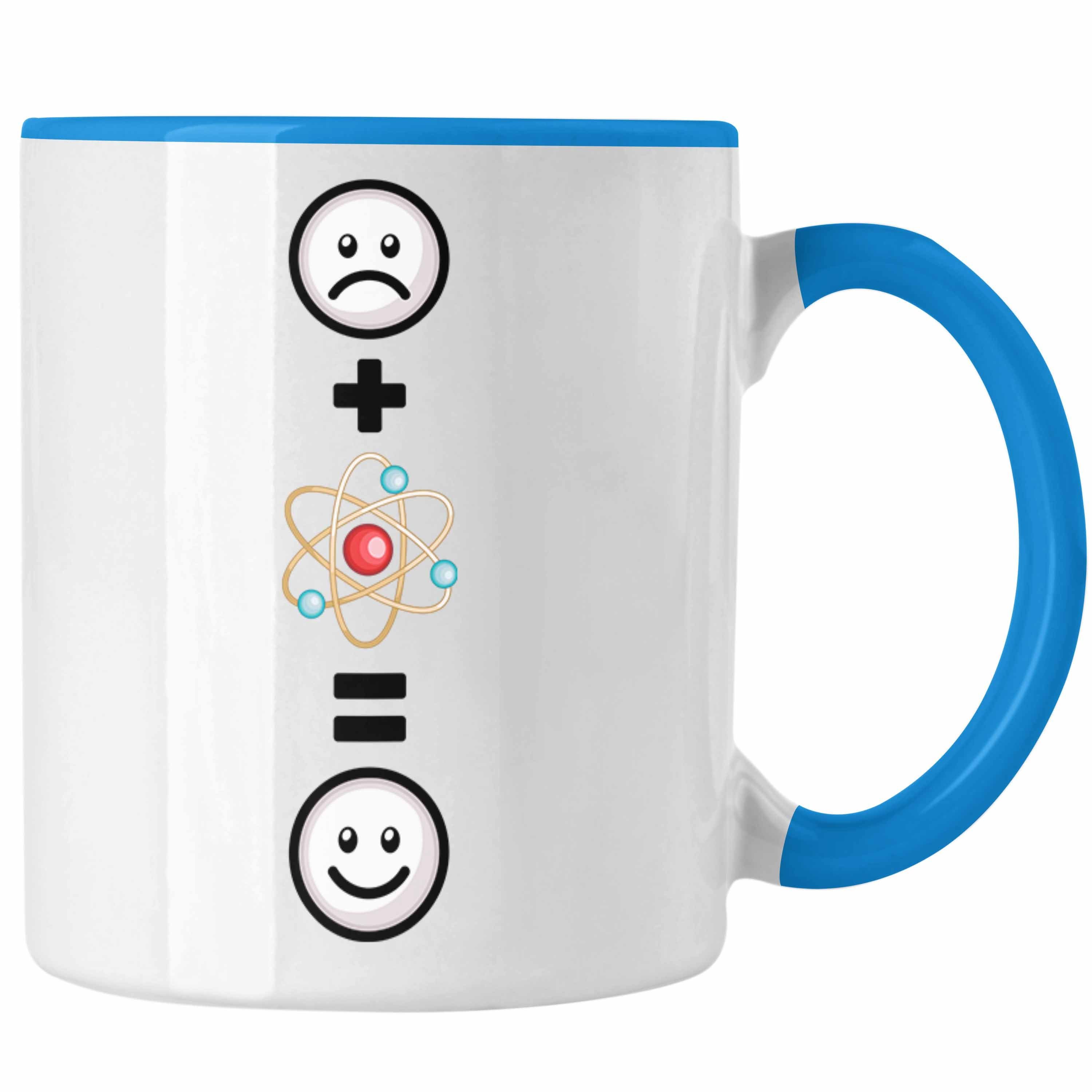 Trendation Tasse Physiker Tasse Geschenk für Physik Lustige Geschenkidee :(Phsyik Te Blau | Teetassen