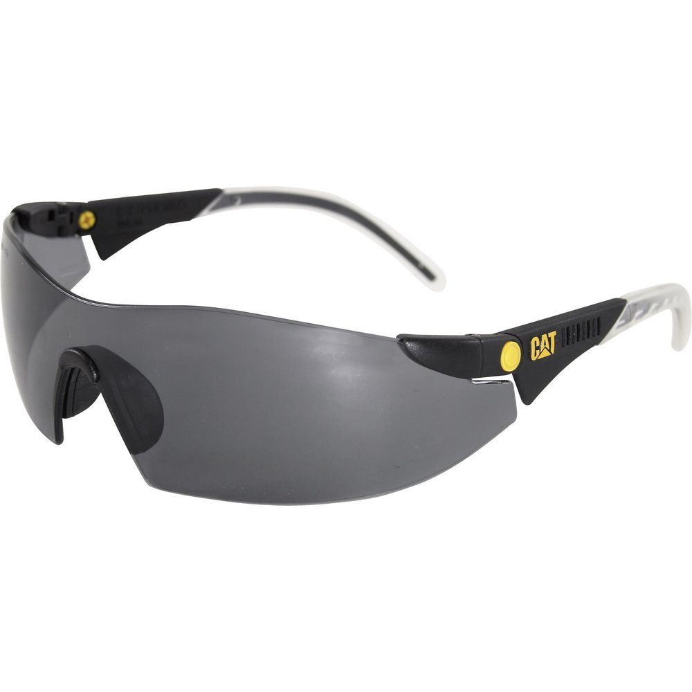 Schwarz, Transparent Schutzbrille DOZER104CATERPILLAR 166 Arbeitsschutzbrille EN CAT DIN CAT