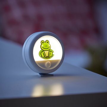 Northpoint LED Nachtlicht LED Kindernachtlicht mit Bewegungsmelder Dimmfunktion mit Akku Frosch