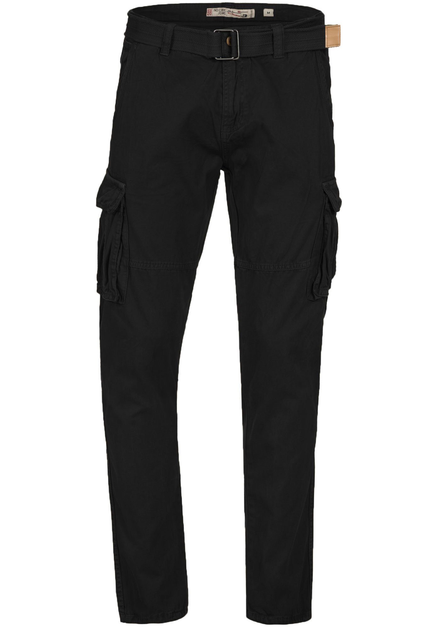 Cargohose Indicode William New Black