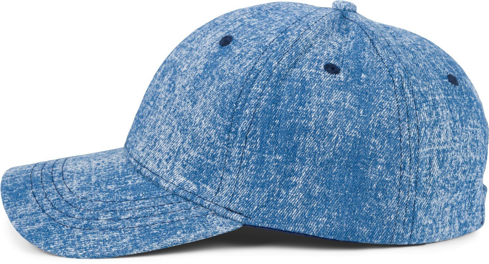 styleBREAKER Baseball Cap (1-St) Denim Baseball Blau Cap