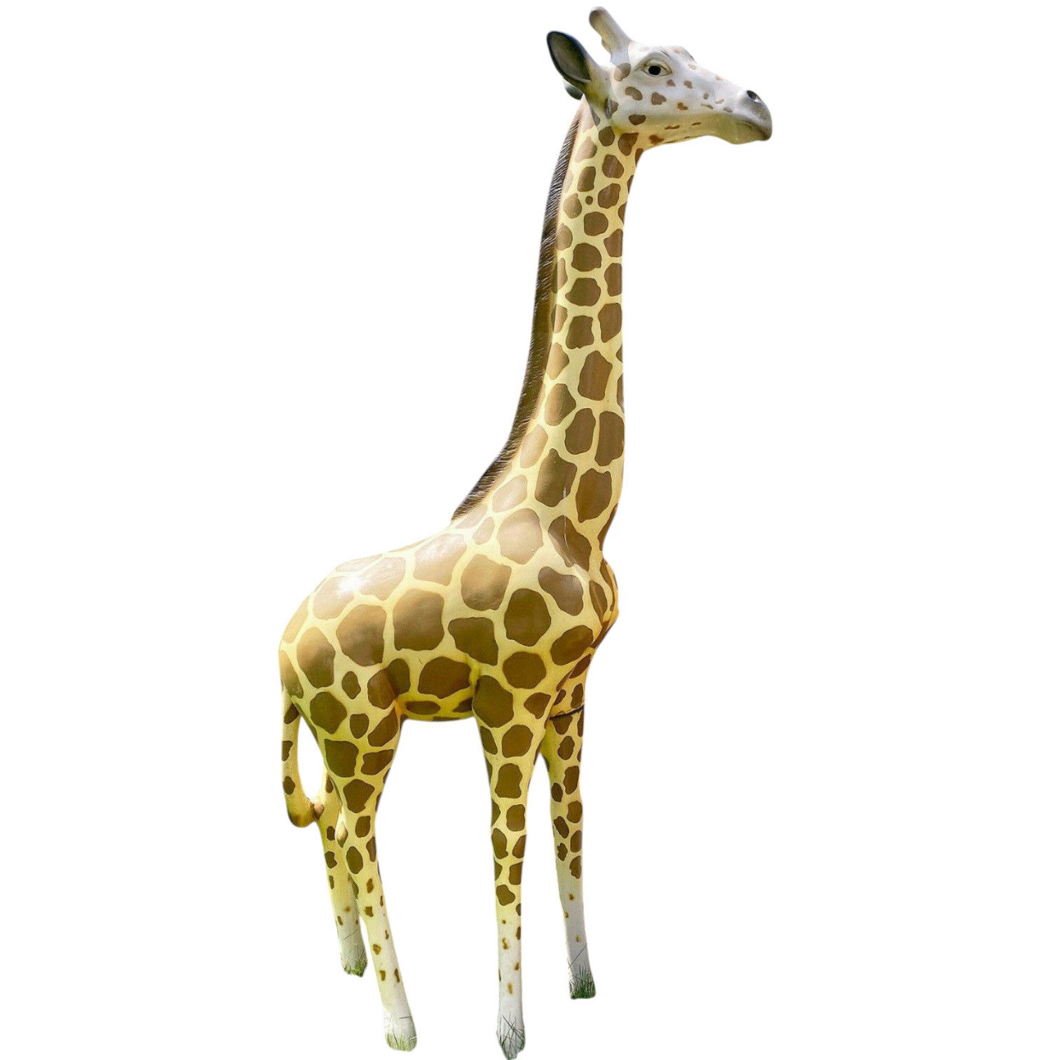 DEKO VERTRIEB BAYERN Tierfigur XXL gr. Baby Giraffe Kind lebensgross 210 cm hoch