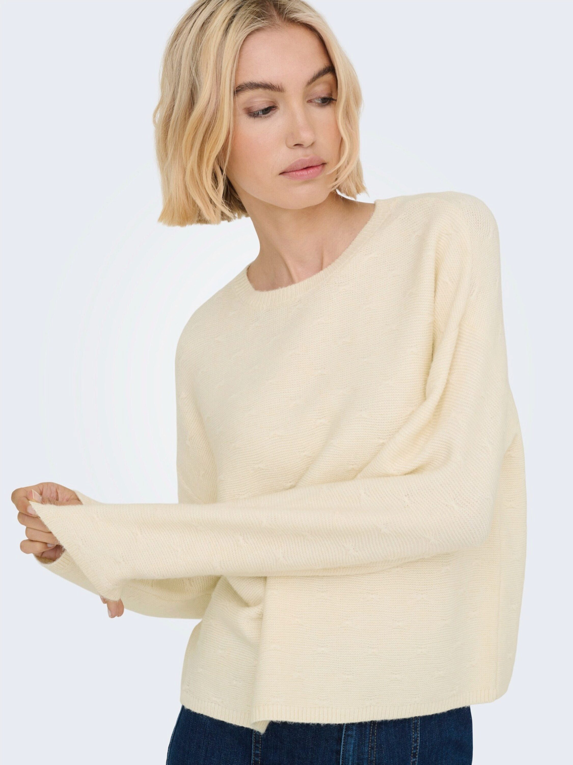 ONLY Rundhalspullover ONLKATIA (1-tlg) Plain/ohne Details