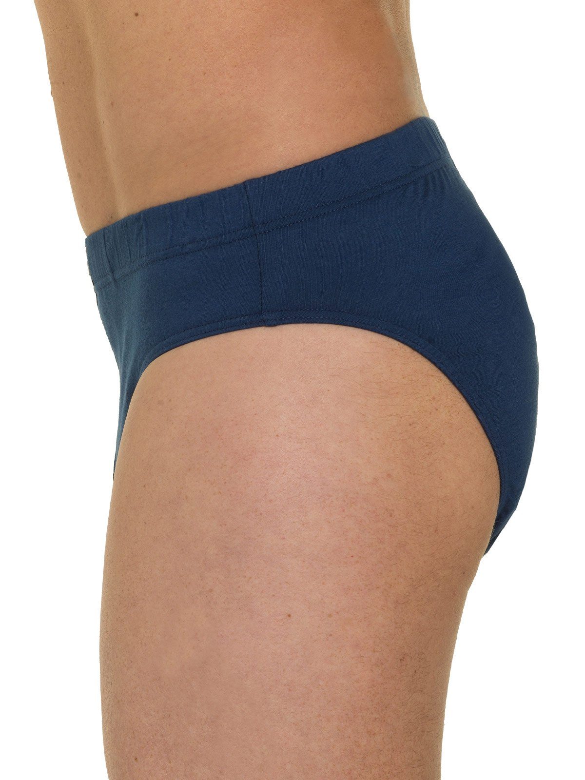 Slip (Stück, KUMPF Herren - darkblue Cotton Slip 1-St) Bio