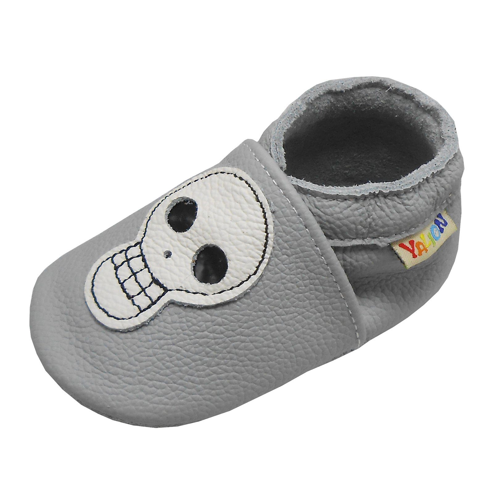 Yalion Yalion Baby Leder-Krabbelschuhe – Weiche Lauflernschuhe & Hausschuhe Krabbelschuh aus echtem Leder