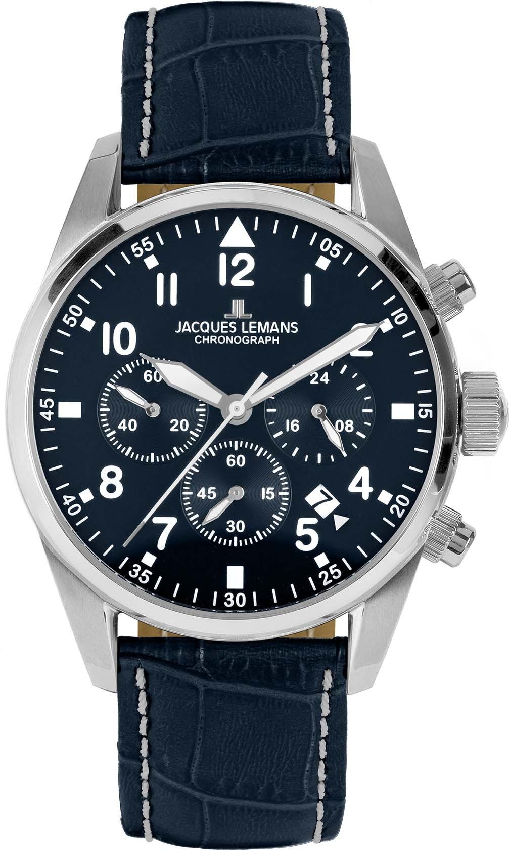 Jacques Lemans Chronograph Barcelona, 42-2B, Quarzuhr, günstig online kaufen