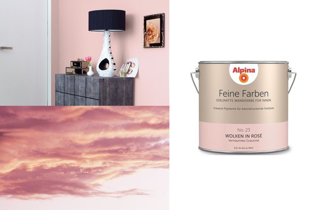 *Alpina* Wandfarbe Feine Farben No.23 WOLKEN IN ROSÉ günstig online kaufen