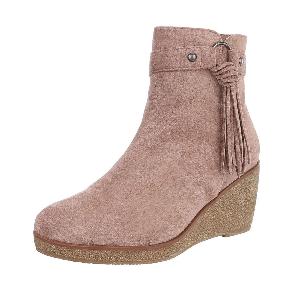 Ital-Design Damen Freizeit Keilstiefelette (87108704) Keilabsatz/Wedge günstig online kaufen