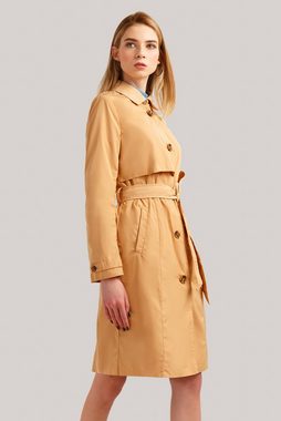 Finn Flare Trenchcoat mit Bindegürtel