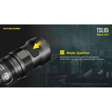 Nitecore LED Taschenlampe TSL10i Signal-Endkappe für i-Generation