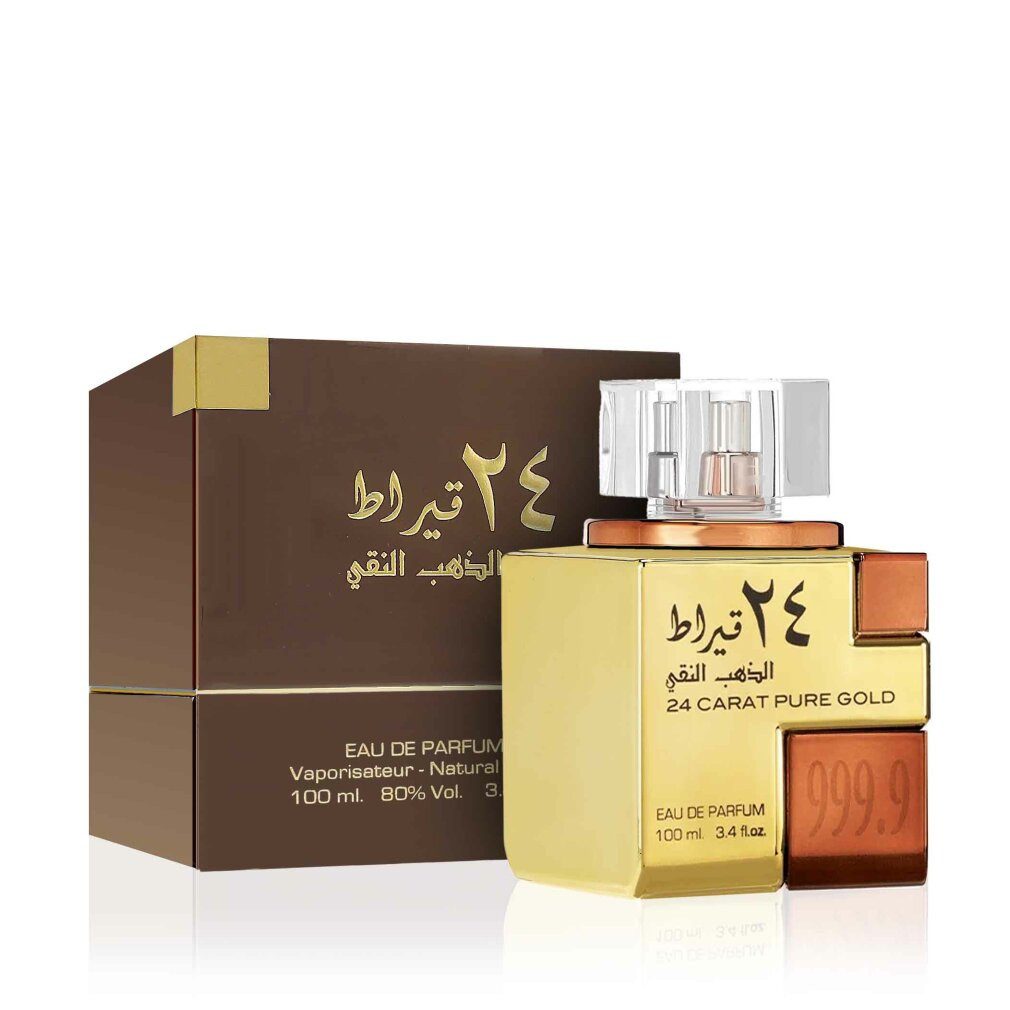 Lattafa Körperpflegeduft 24 Carat Pure Gold Eau De Parfum 100ml Unisex