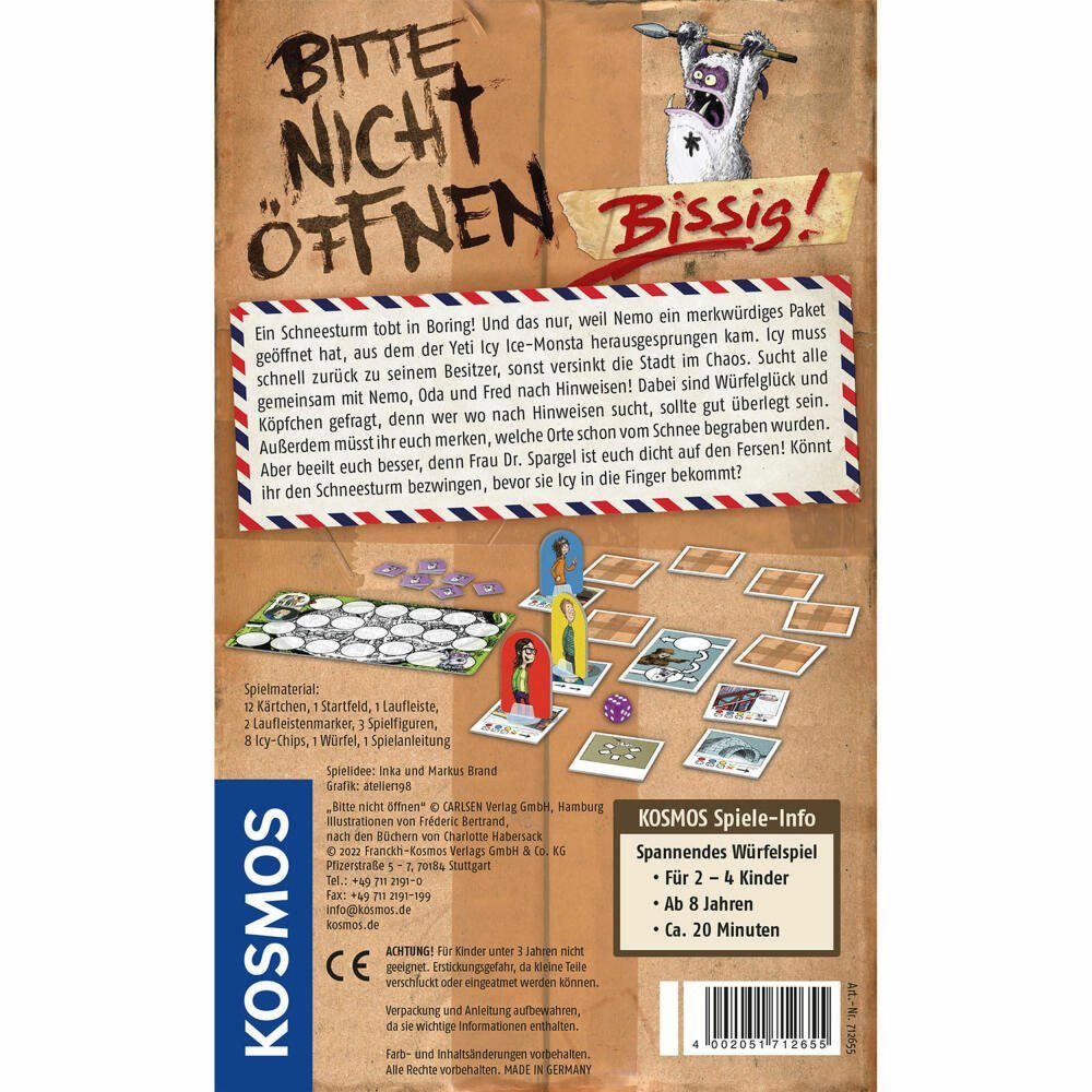 KOSMOS Story Puzzle Bitte Nicht öffnen - 200 Teile Mit Abenteuer-Kurzgeschichte