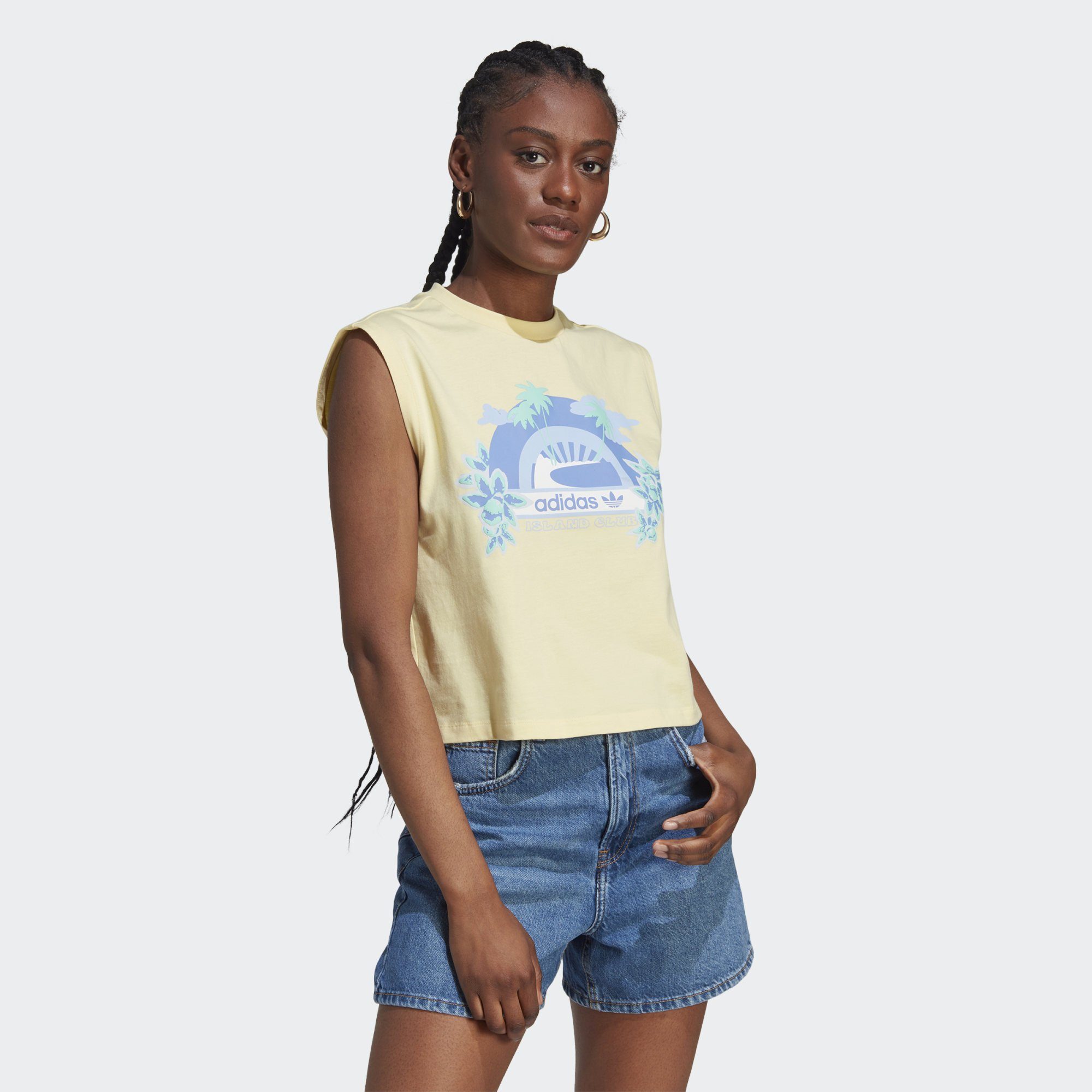 ISLAND SLEEVELESS Originals T-Shirt T-SHIRT GRAPHIC CLUB adidas