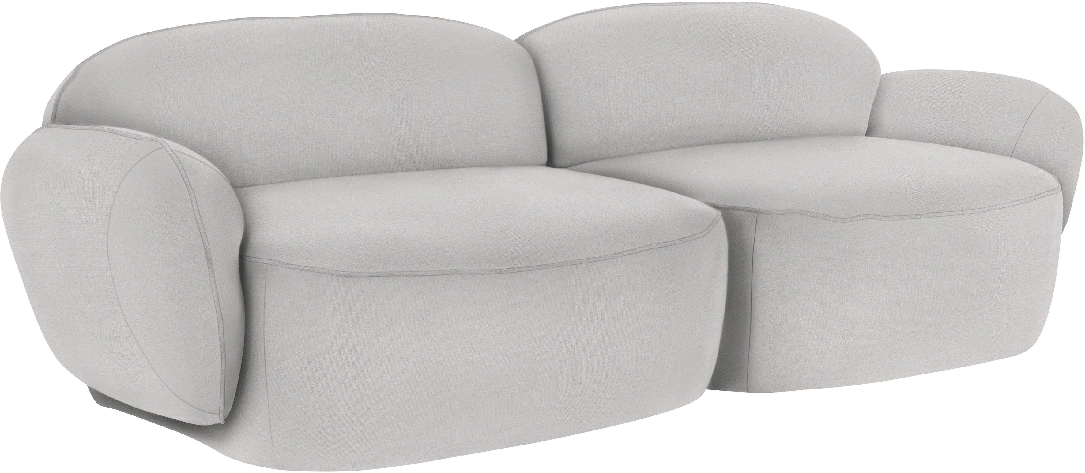 skandinavischen 2,5-Sitzer Design furninova Memoryschaum, im Bubble, komfortabel durch