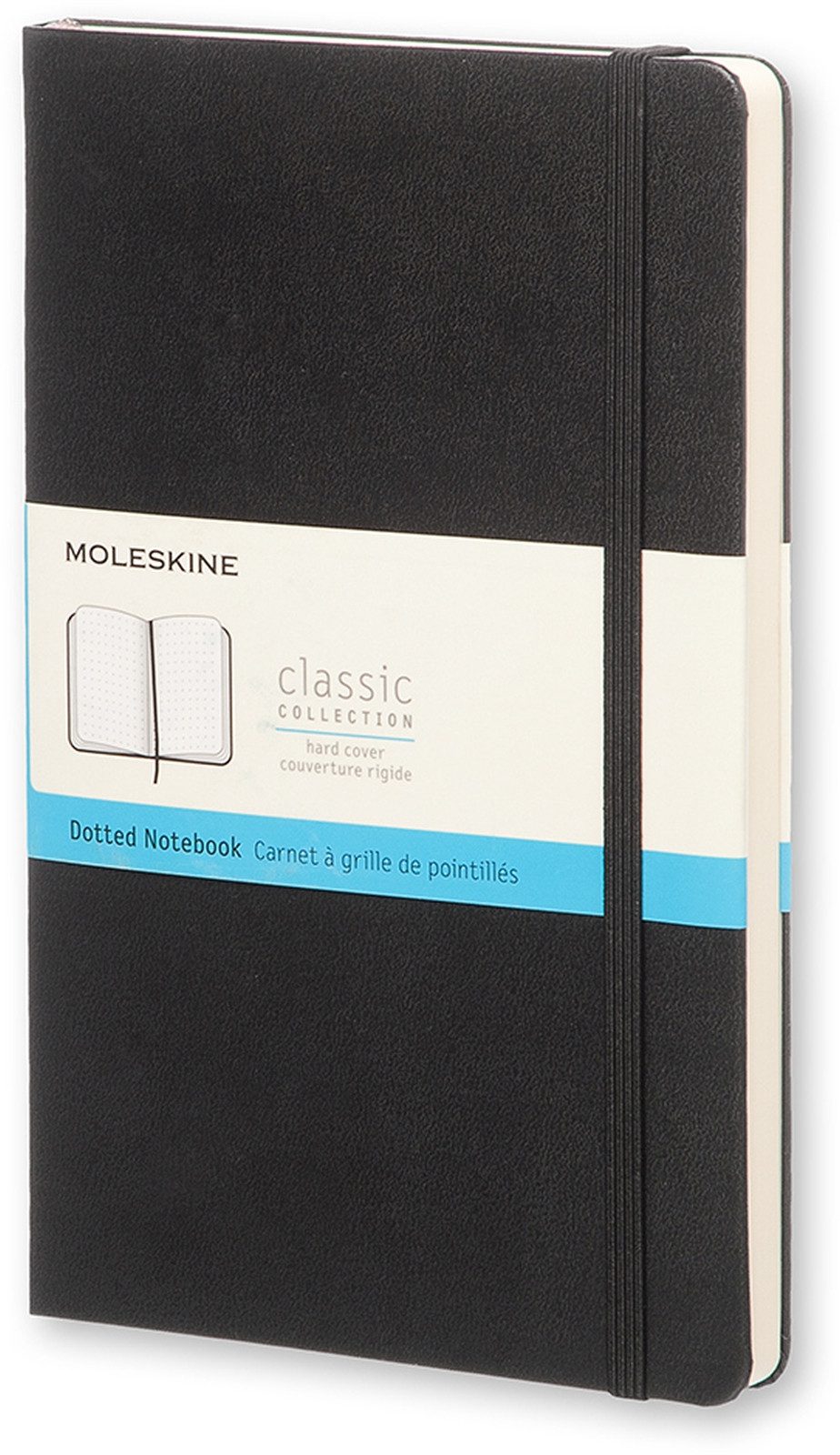 MOLESKINE Notizbuch Notizbuch Large A5 Punktraster Hardcover 120 Blatt schwarz
