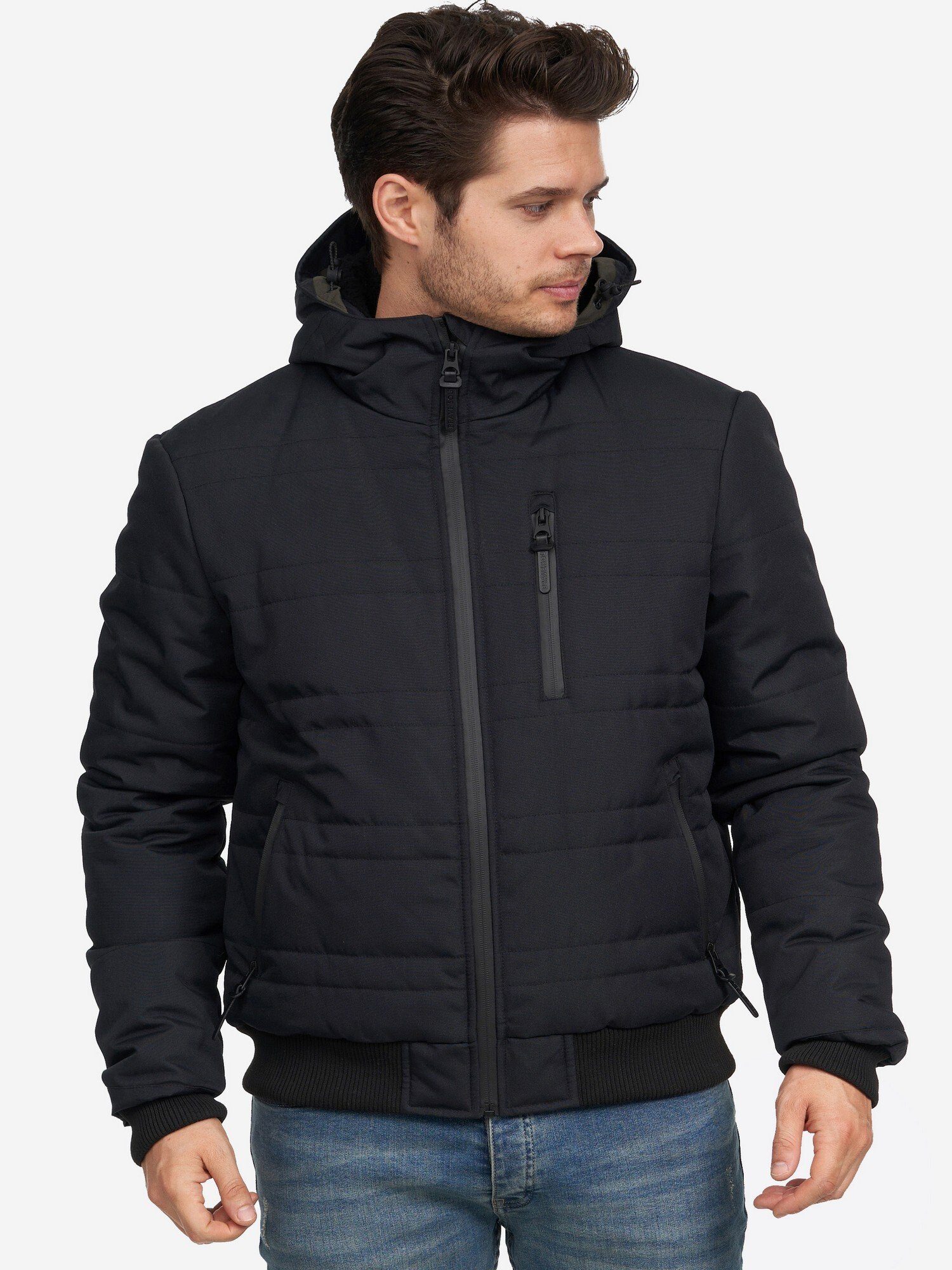 Brave navy und Soul Winterjacke Archyi wind- für wasserabweisend Herren,