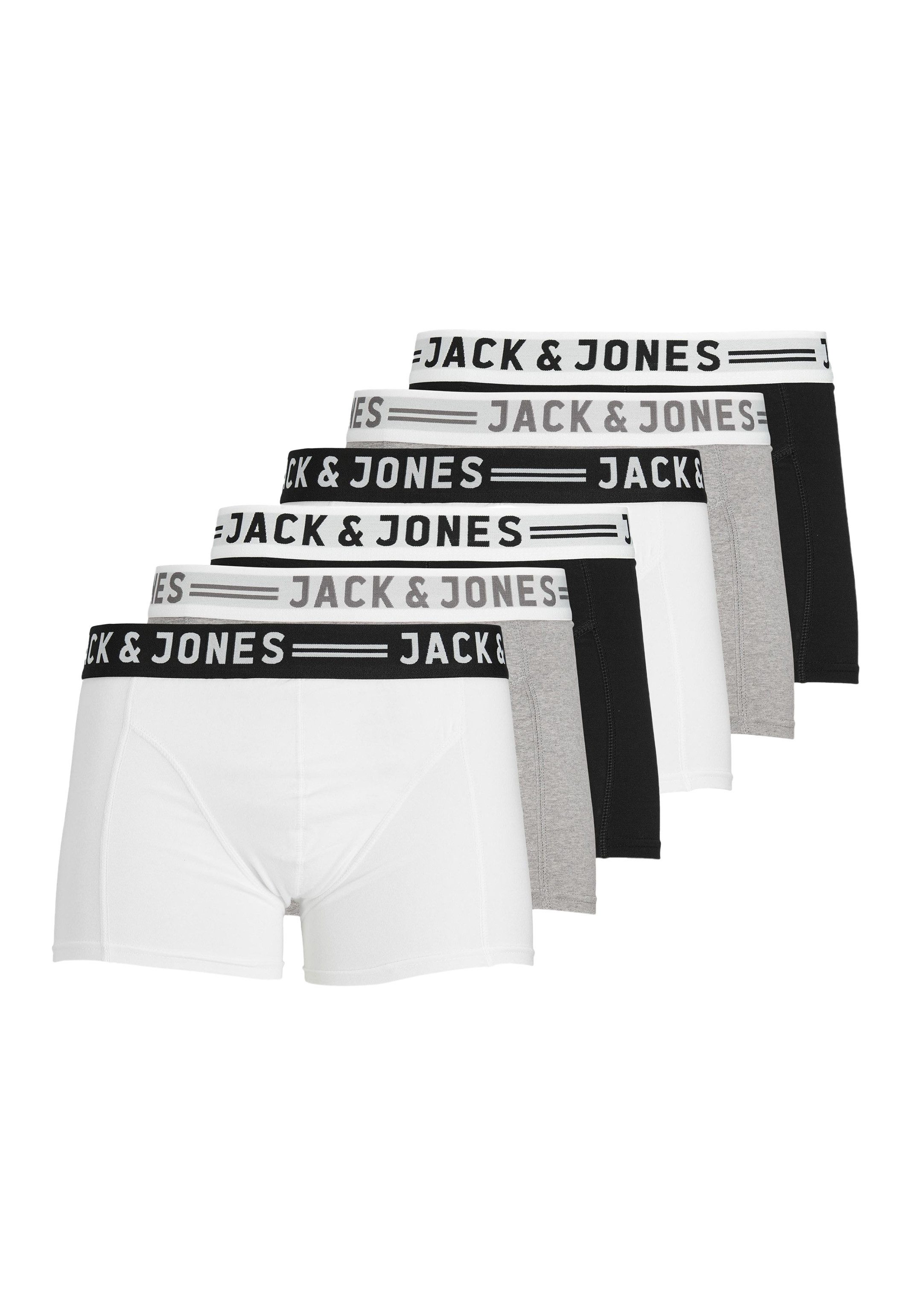 Jack & Jones Retro Boxer 6er Pack Sense (Spar-Set) Retro Short / Pant - Bau günstig online kaufen