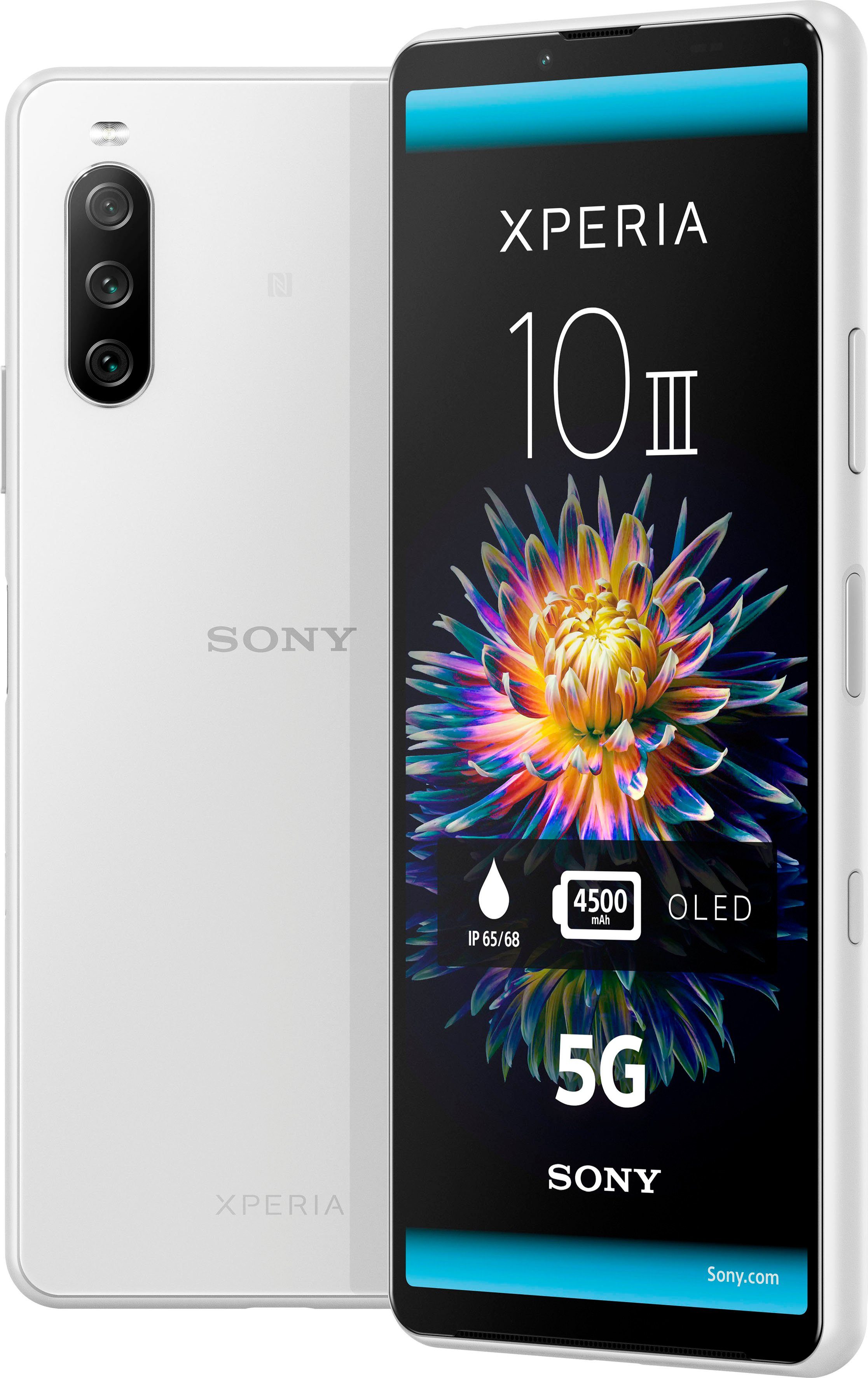 Image of Sony Xperia 10 III Smartphone (15,24 cm/6 Zoll, 128 GB Speicherplatz, 12 MP Kamera, 5G)