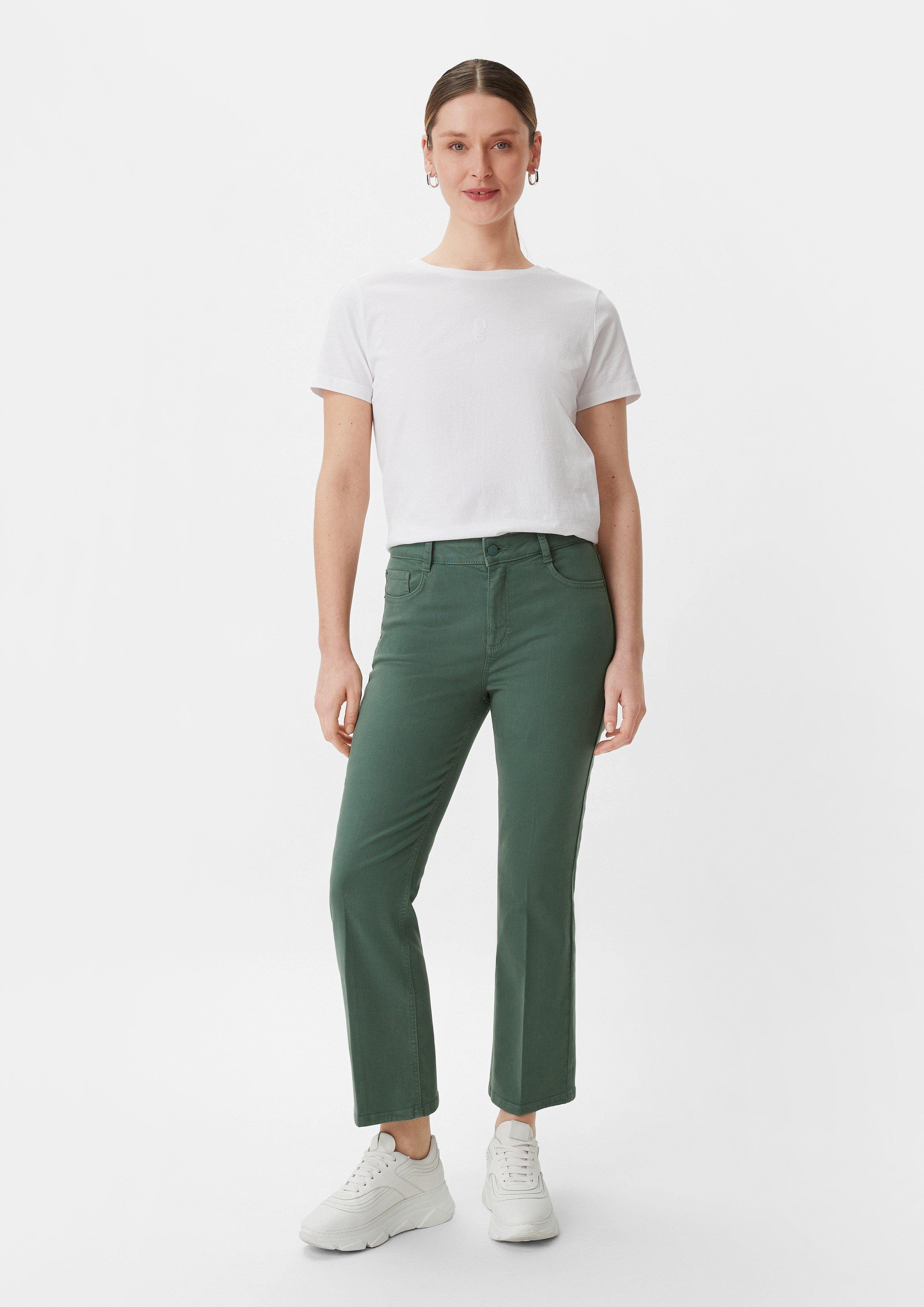 comma casual identity Stoffhose Regular: Twill-Hose günstig online kaufen