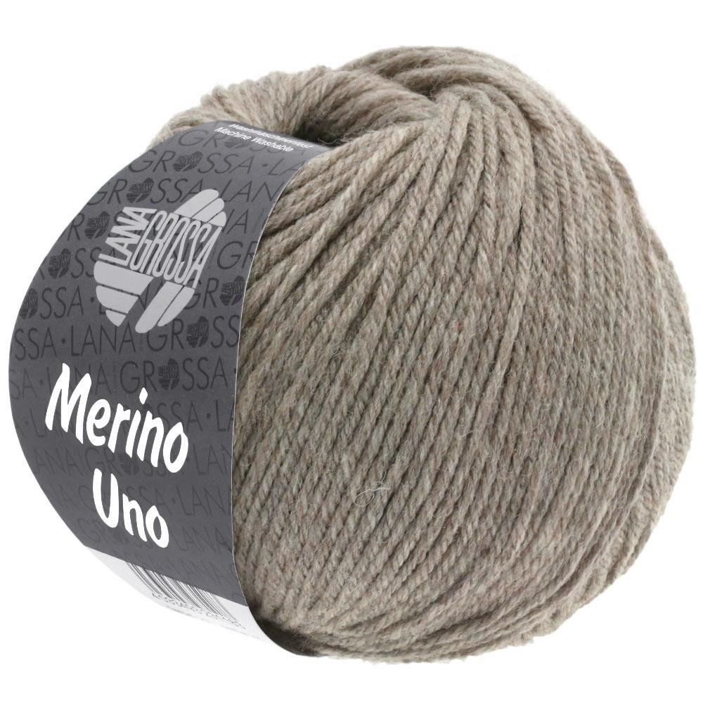 LANA GROSSA Merino Uno Häkelwolle, 125 m