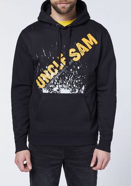 Uncle Sam Kapuzensweatshirt im Art-Label-Design