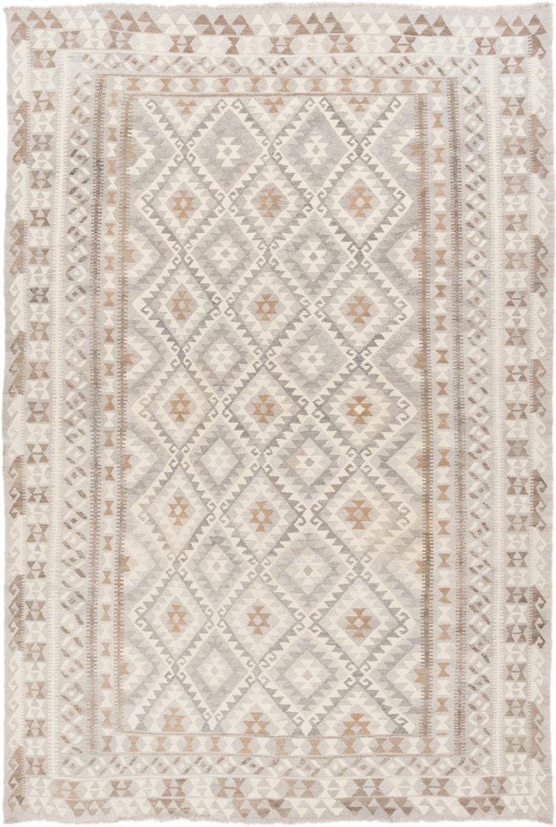 Orientteppich Kelim Afghan Heritage 202x302 Handgewebter Moderner Orientteppich, Nain Trading, rechteckig, Höhe: 3 mm