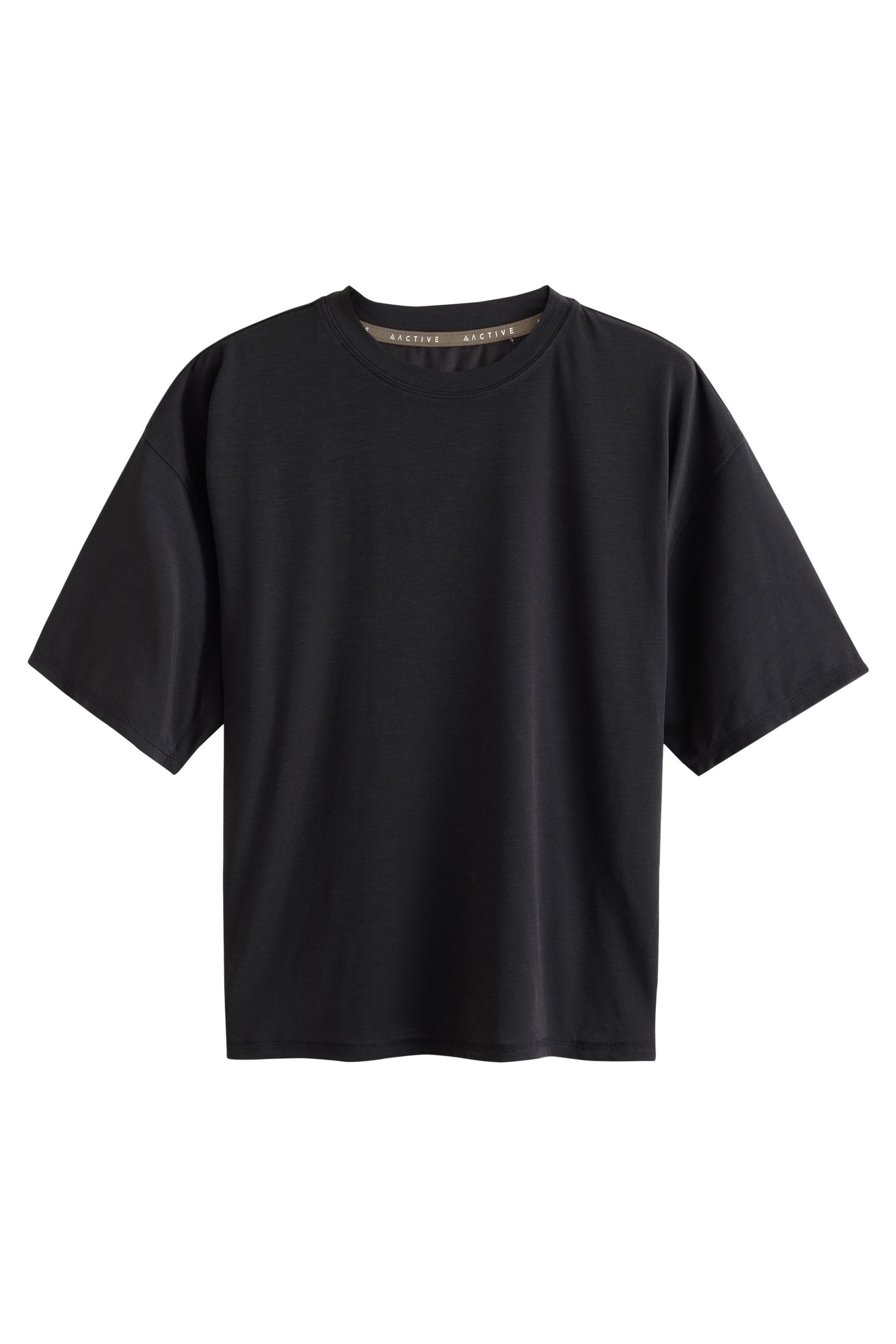 Next T-Shirt Kastiges Active Kurzarm-T-Shirt (1-tlg)