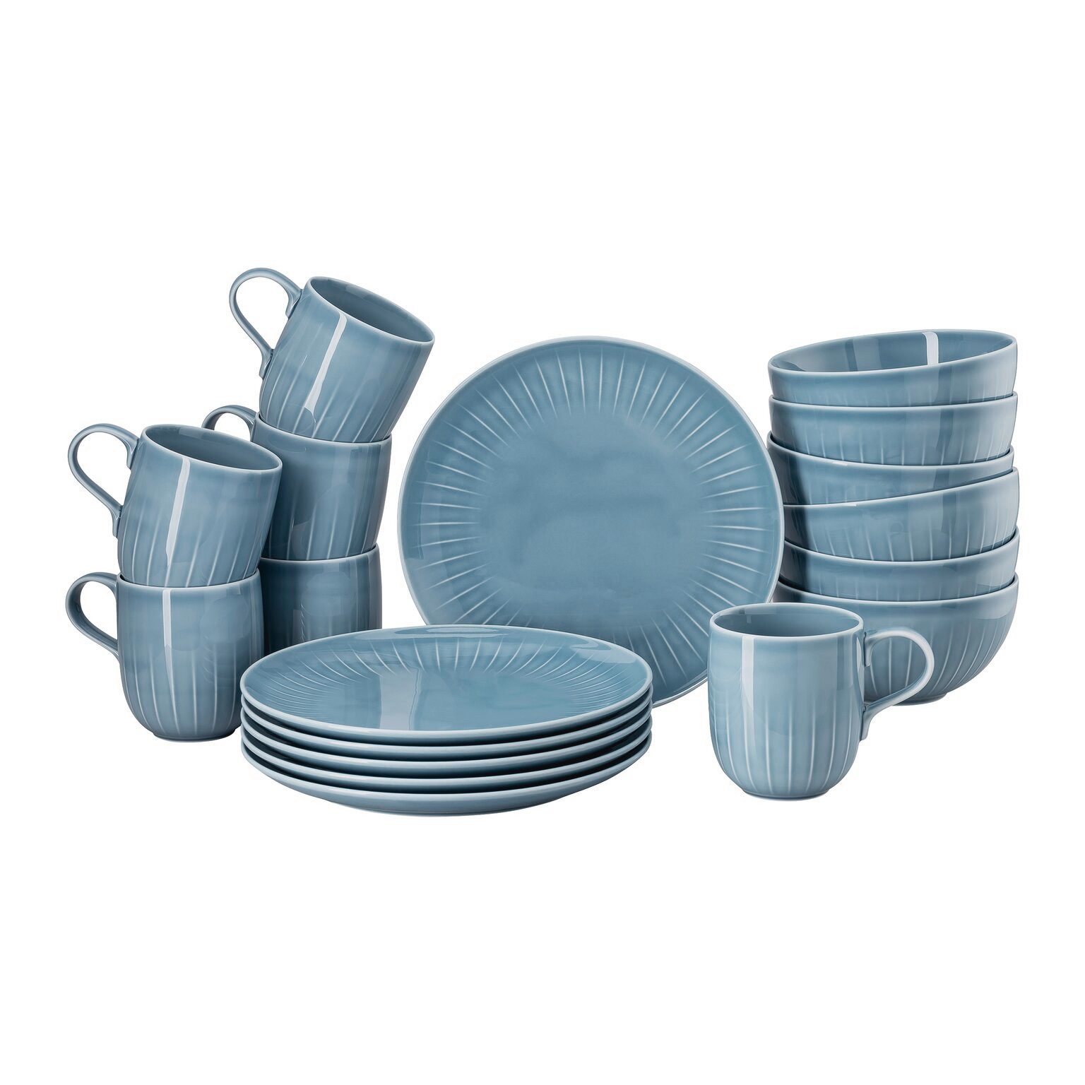 Rosenthal Geschirr-Set Rosenthal Joyn Set, Porzellan, Porzellan