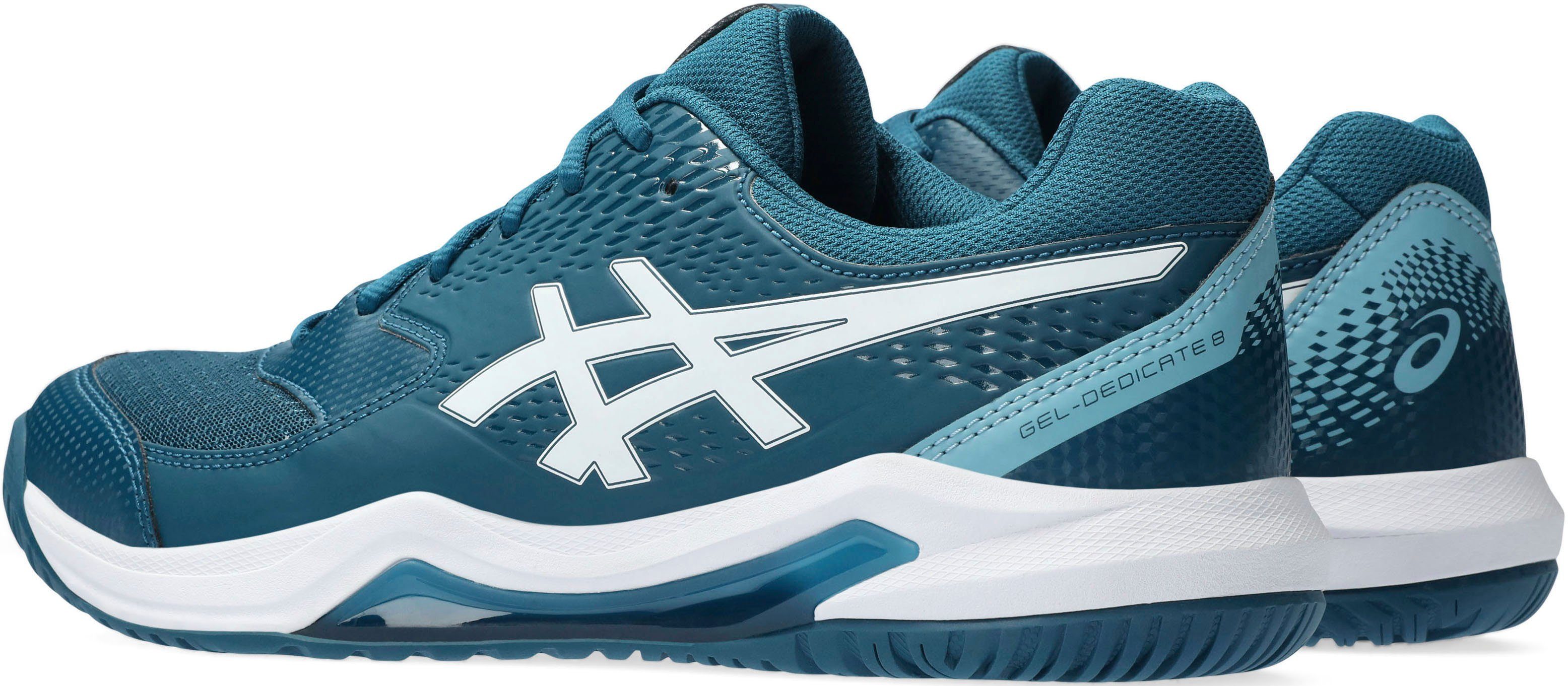 Asics GEL-DEDICATE blau Tennisschuh 8