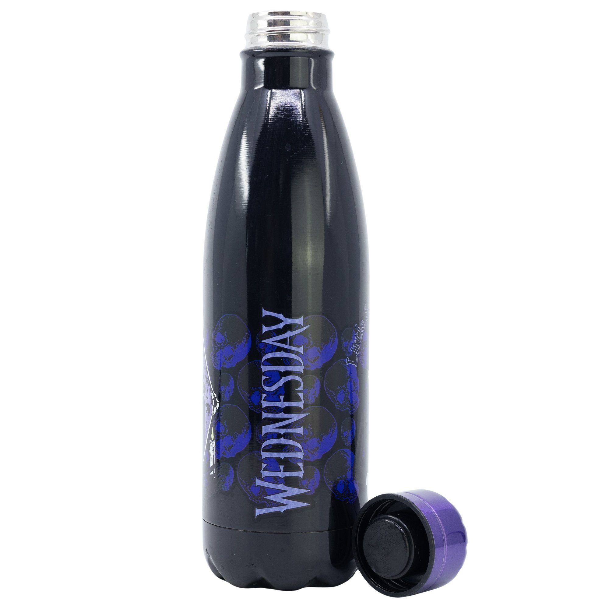 Wednesday Trinkflasche Netflix Wednesday Edelstahl Sportflasche Wasserflasche 780 ml