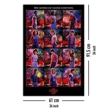 PYRAMID Poster Stranger Things Poster Season 3 Collage 61 x 91,5 cm