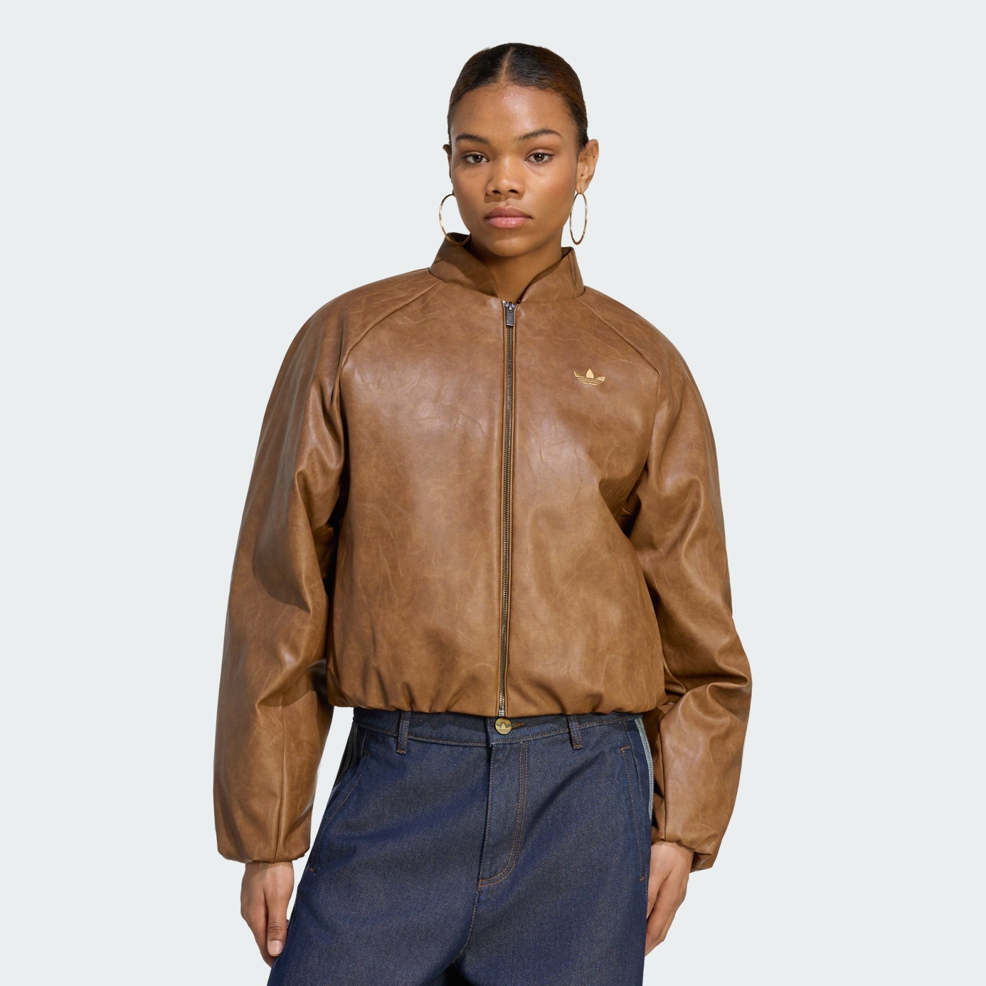 adidas Originals Steppjacke SST JACKE, KÜRZER GESCHNITTEN (1-St)