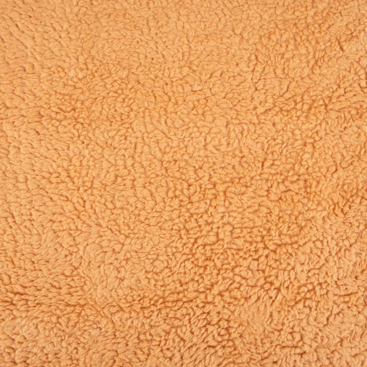 Stoff Teddy Baumwoll Krimmer Schaf Plüschstoff einfarbig beige 1,50m Breite