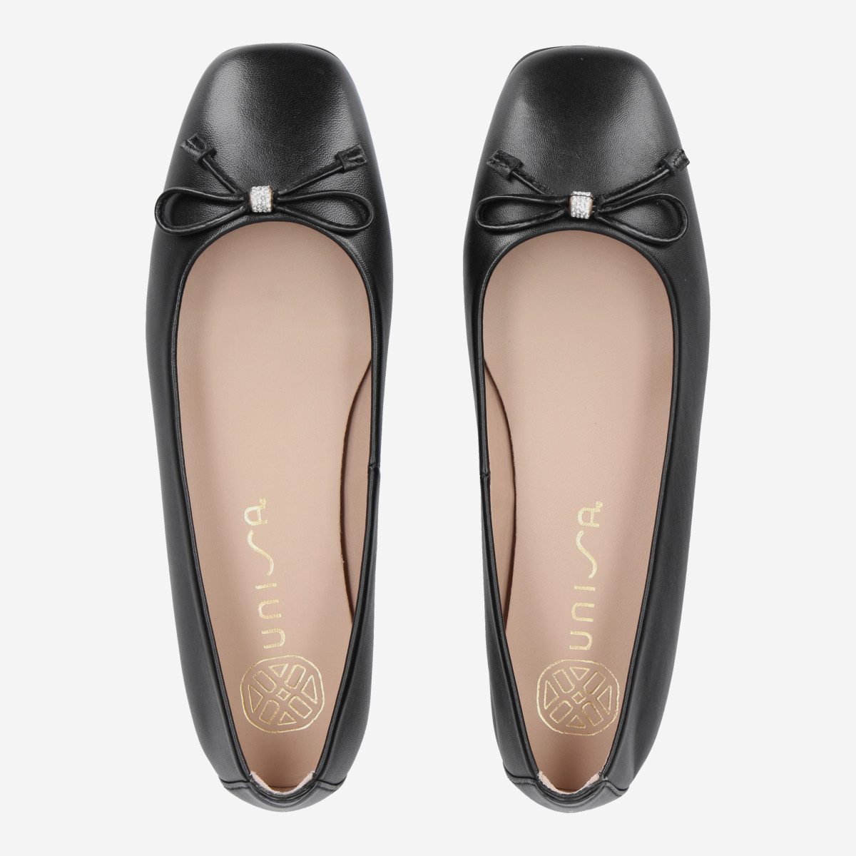 Unisa Unisa BASMI_NS BLACK, Ballerina, Schwarz, Damen Ballerina